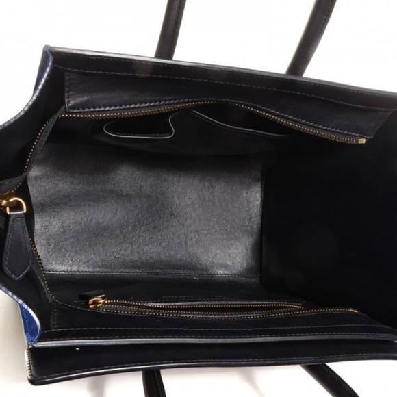 ❌ SOLD ❌ Celine Mini Tri-color Luggage Tote Bag - Picture 5 of 8